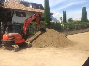 Erstellung eines Parkplatzes